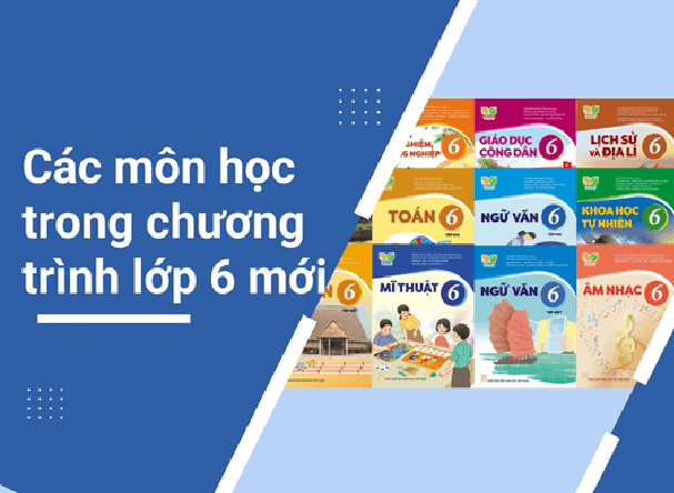 Tìm hiểu Lớp 6 học những môn gì?