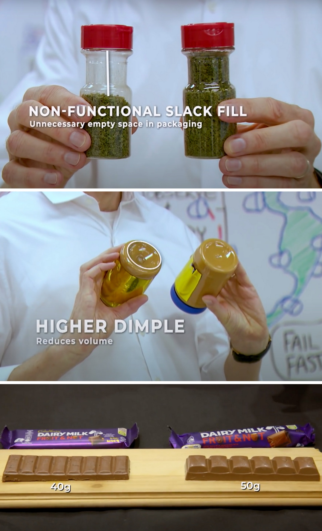 Hộp lớn hơn chưa chắc nội dung đatilde chất lượng hơn Nguồn CNA Insider