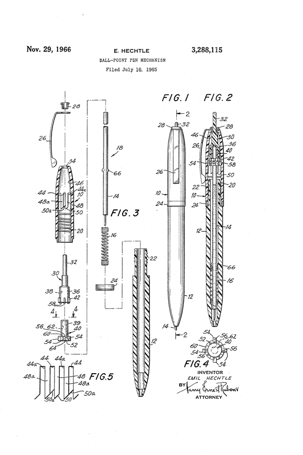 Lịch sử ra đời cây bút bi