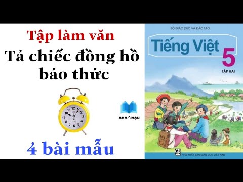 tap lam van ta dong ho bao thuc lop 5