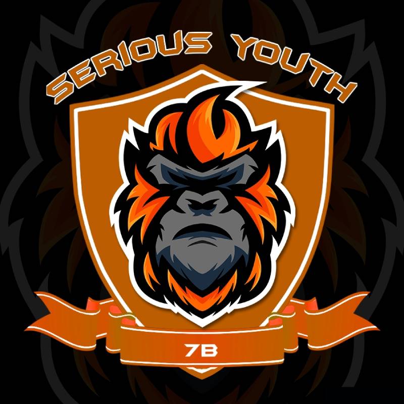 Logo áo lớp 7b chú tinh tinh cực chất