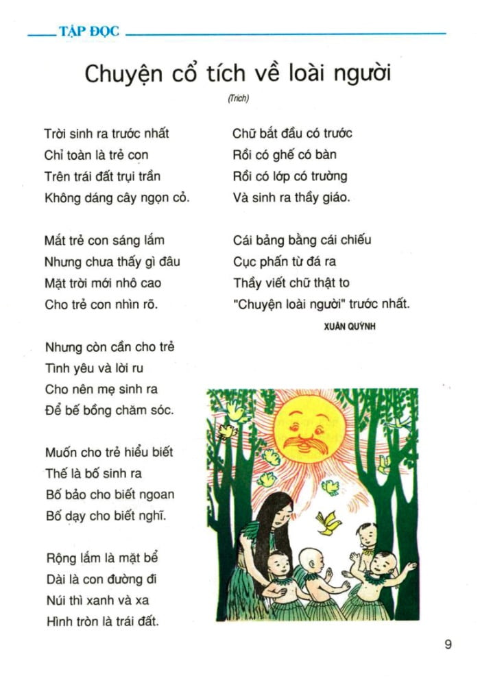 tho xuan quynh cho be 1