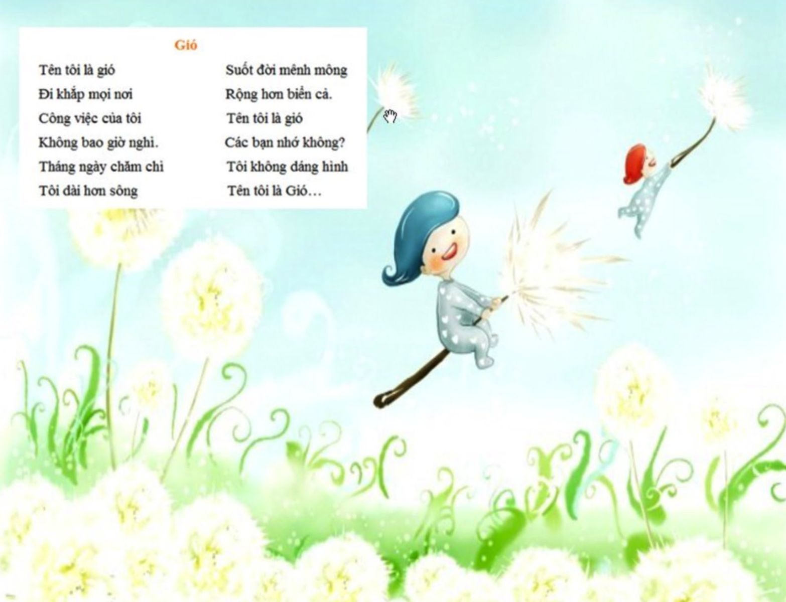 tho xuan quynh cho be 2