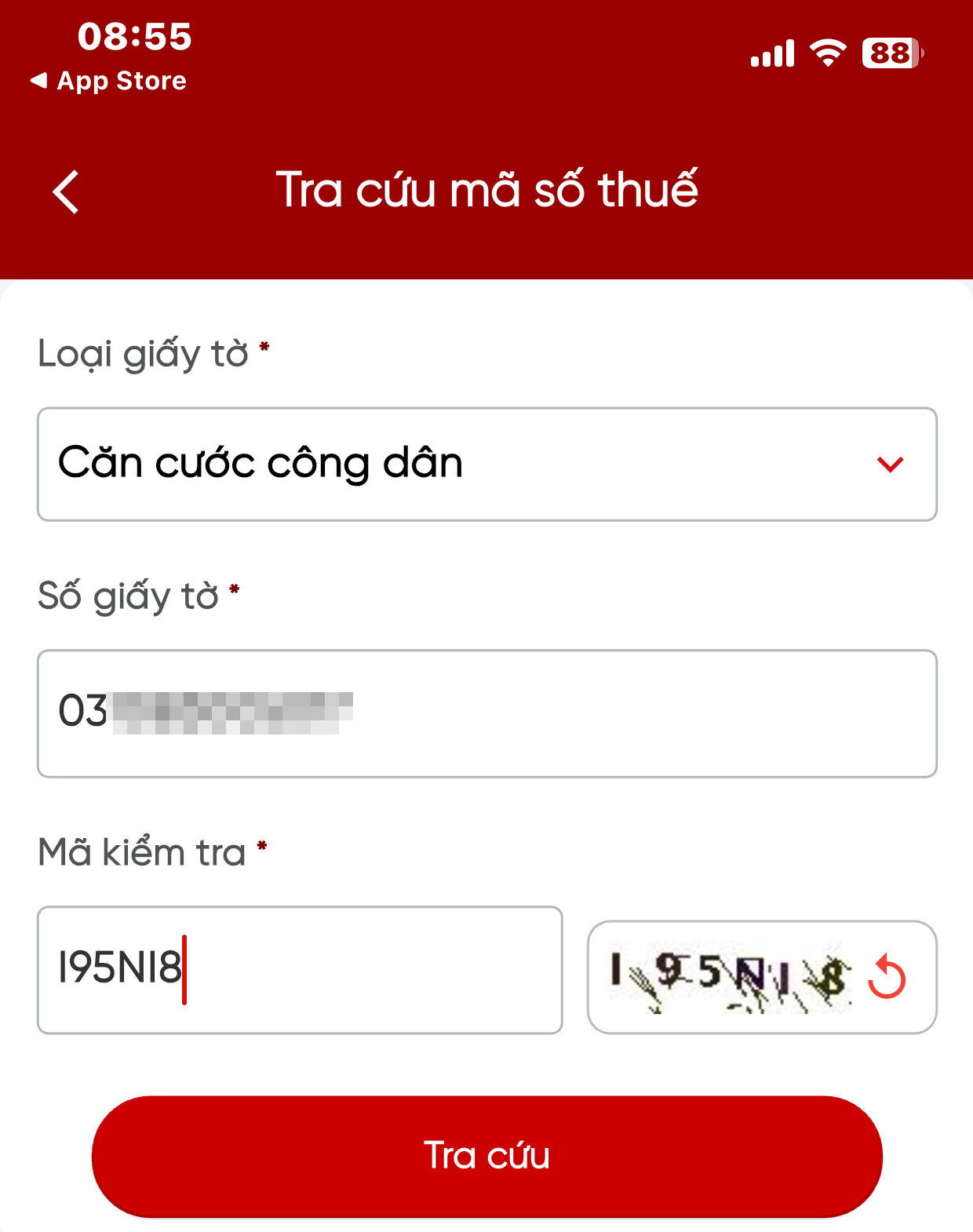tra cứu mã số thuế cá nhân etax