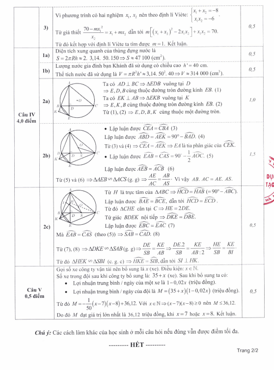 Đề thi tiếng Pháp.