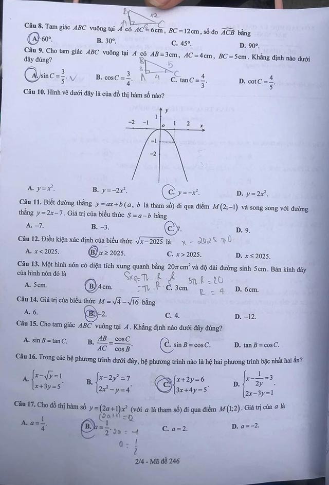 tong hop de thi vao 10 mon toan 10