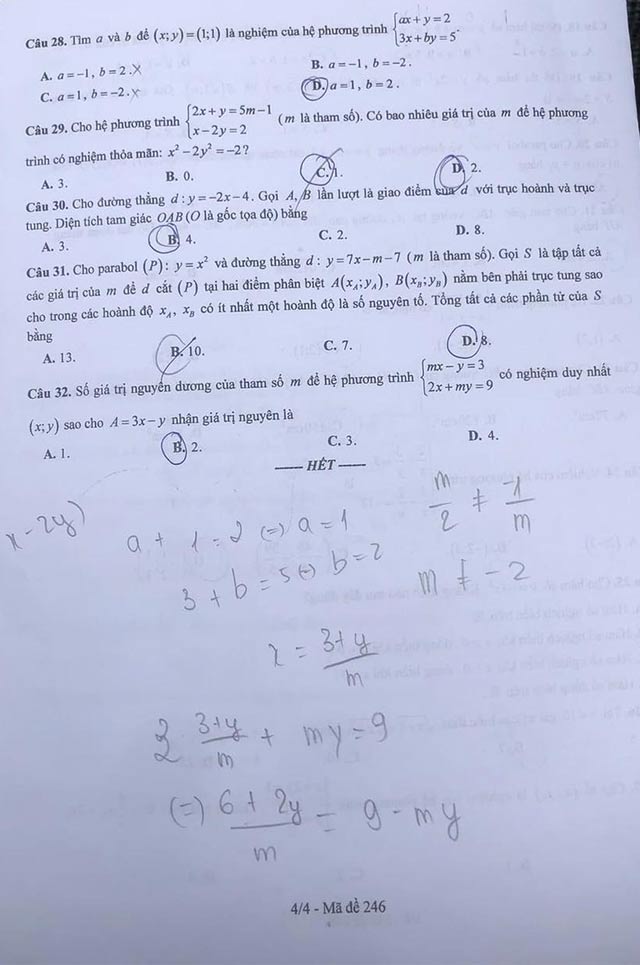 tong hop de thi vao 10 mon toan 12