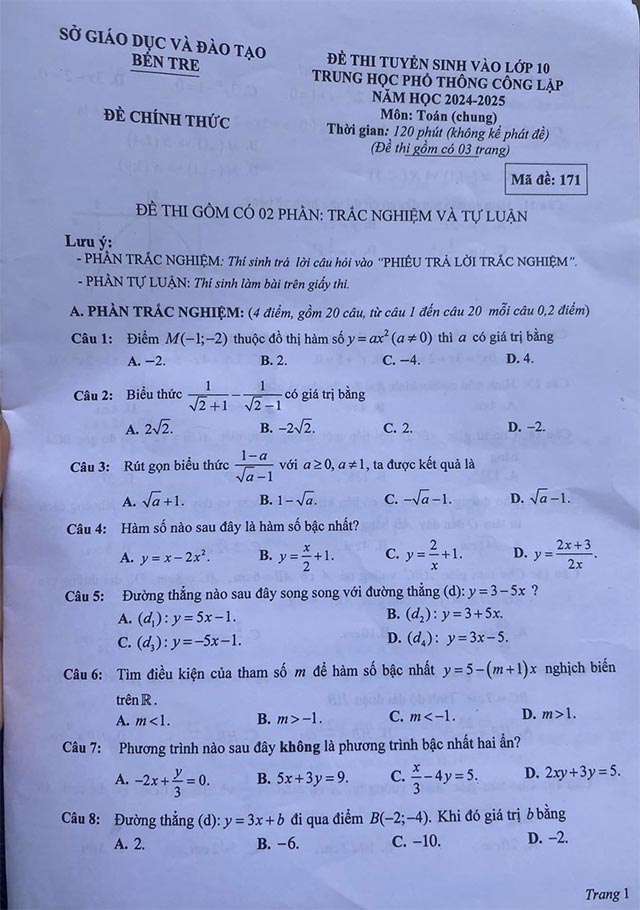 tong hop de thi vao 10 mon toan 14