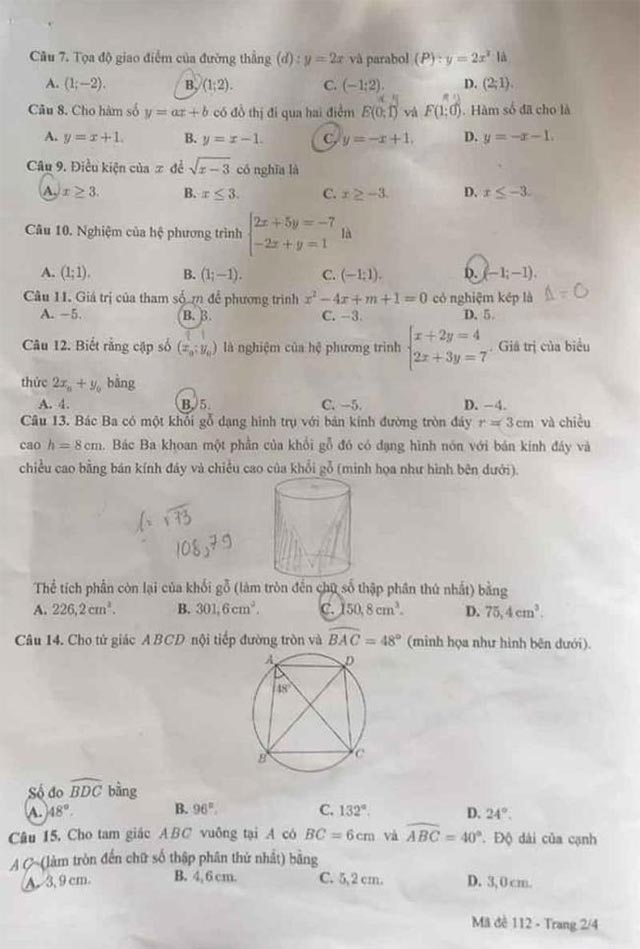 tong hop de thi vao 10 mon toan 23