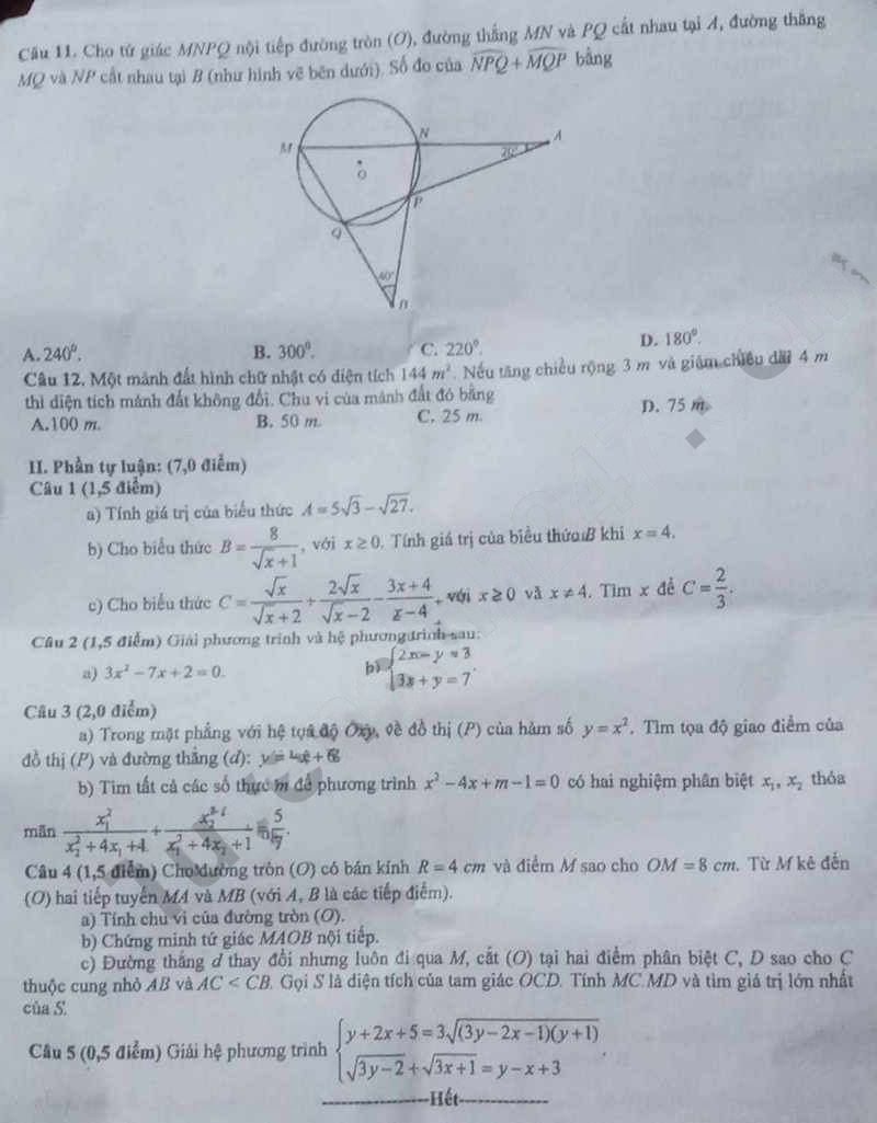 tong hop de thi vao 10 mon toan 37