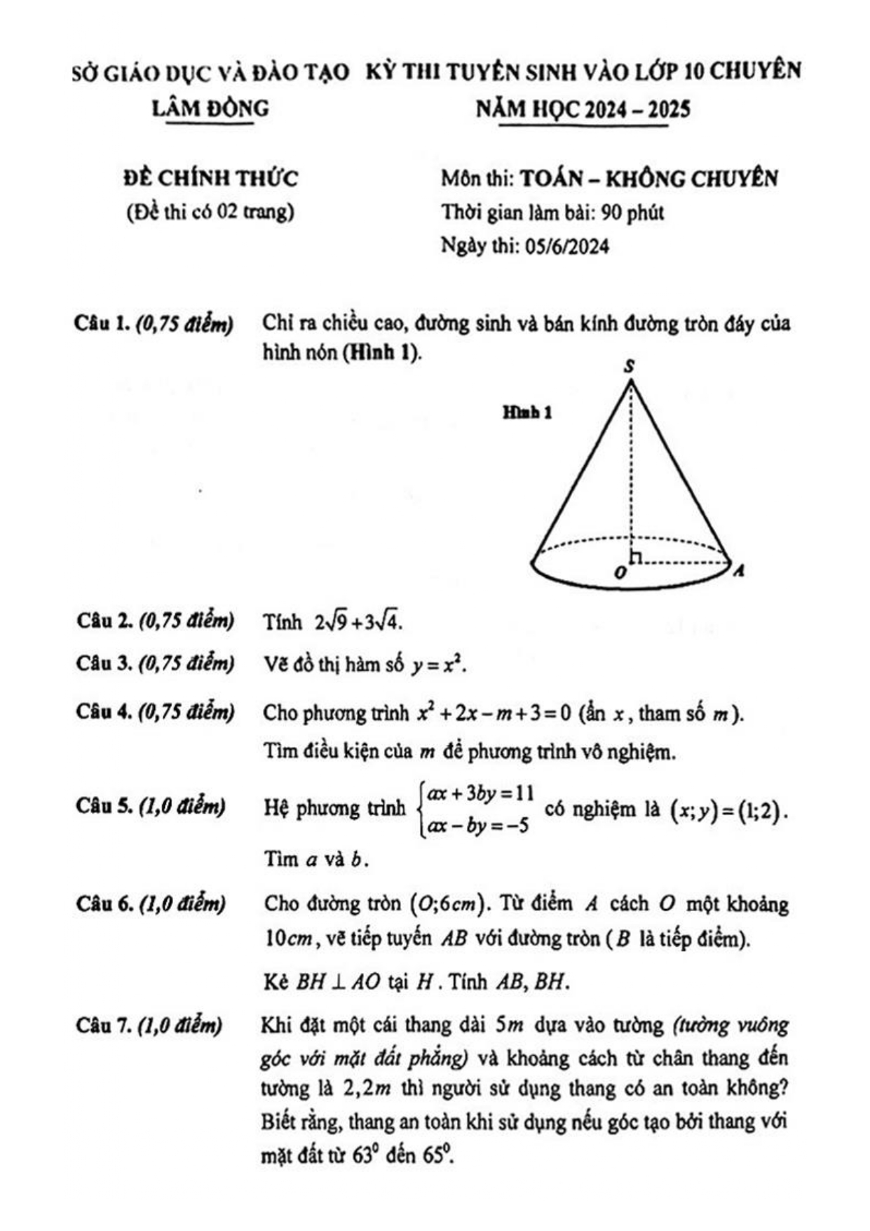 tong hop de thi vao 10 mon toan 50