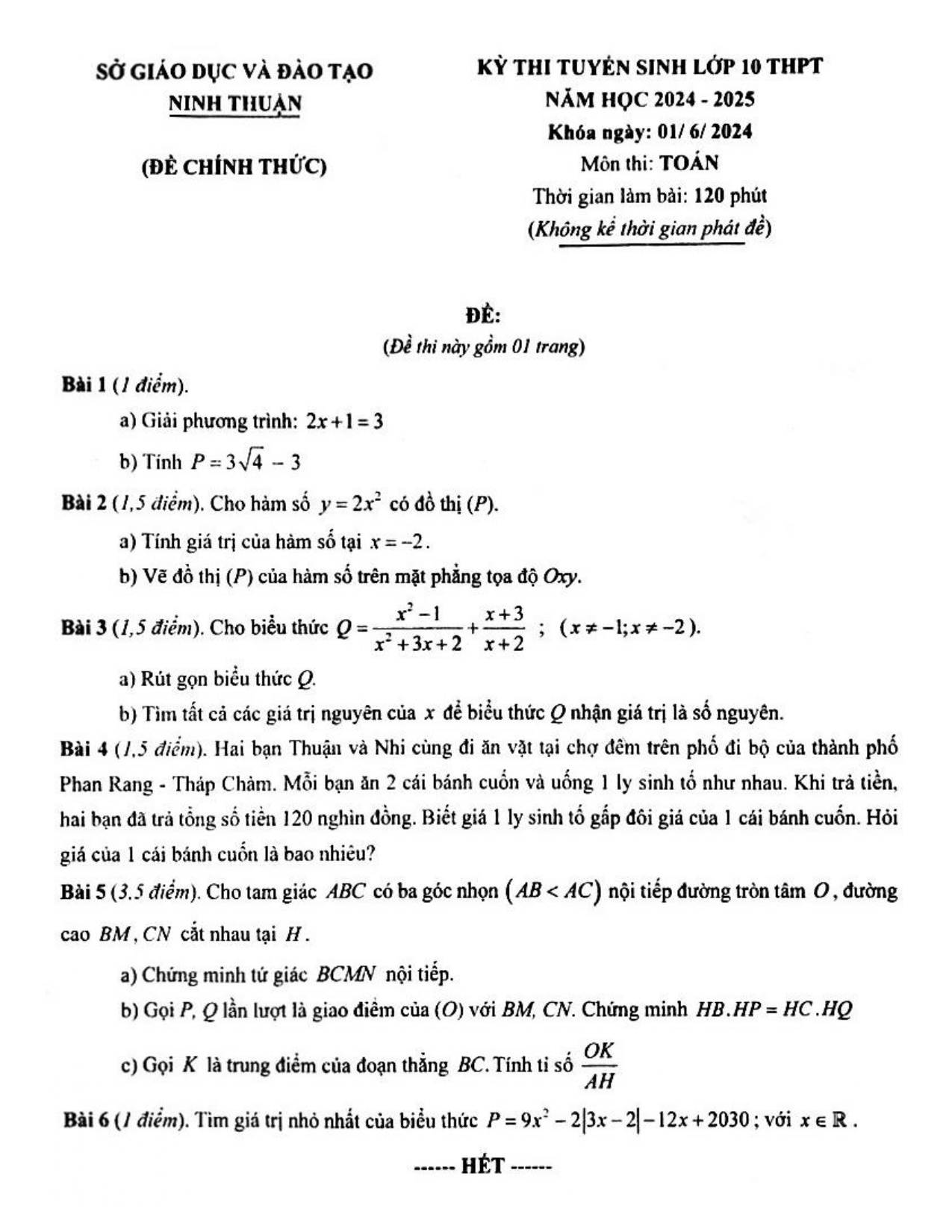 tong hop de thi vao 10 mon toan 57