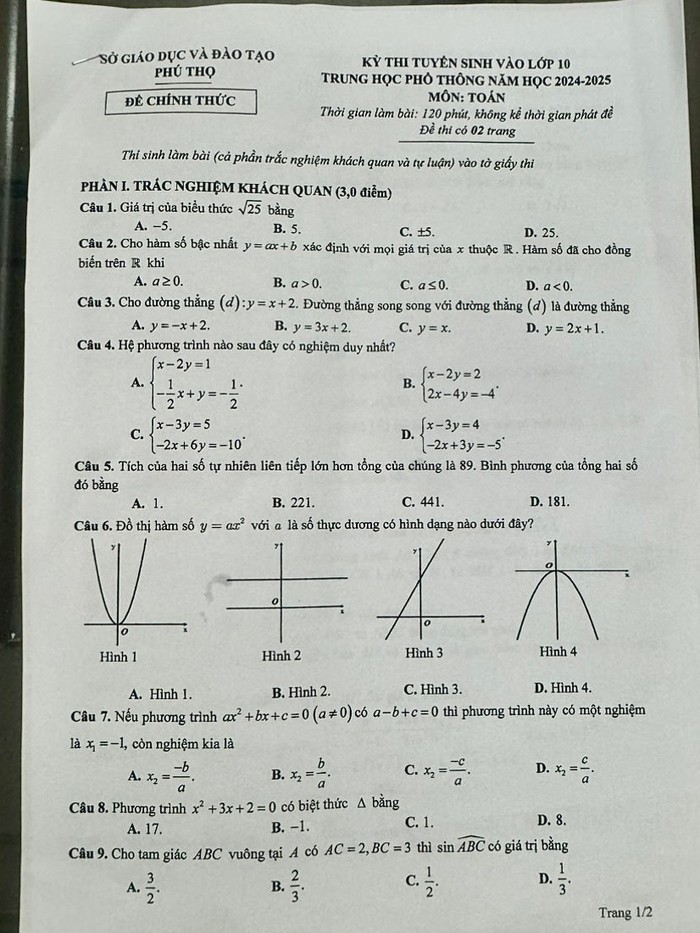 tong hop de thi vao 10 mon toan 58
