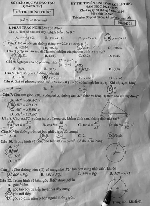 tong hop de thi vao 10 mon toan 63