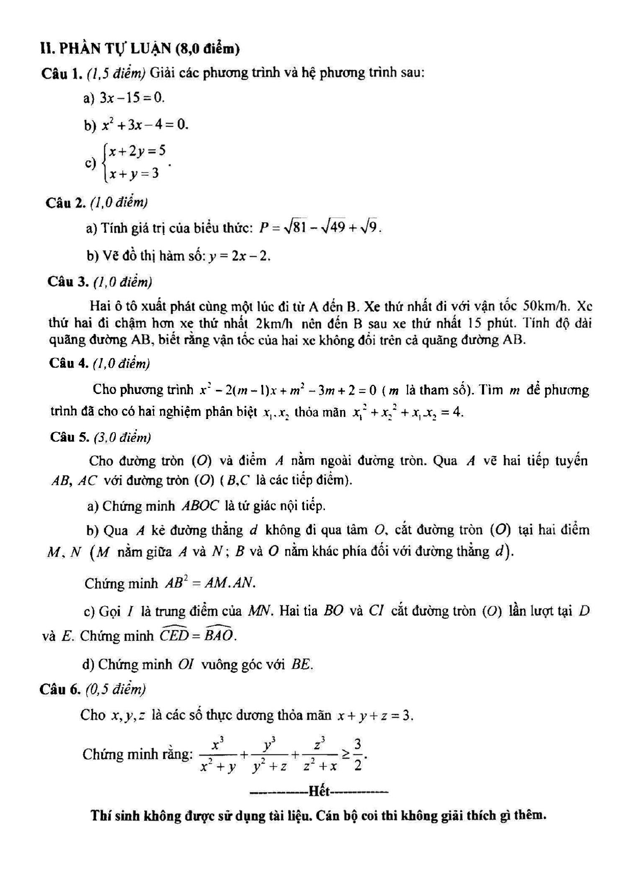 tong hop de thi vao 10 mon toan 67