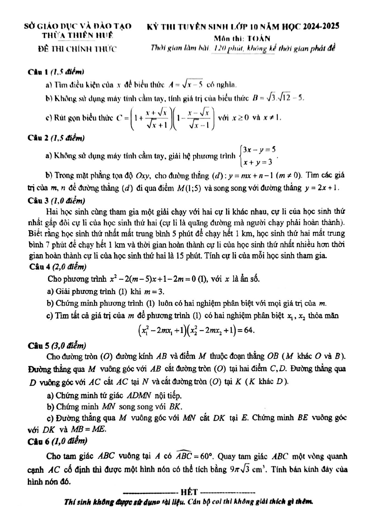 tong hop de thi vao 10 mon toan 72