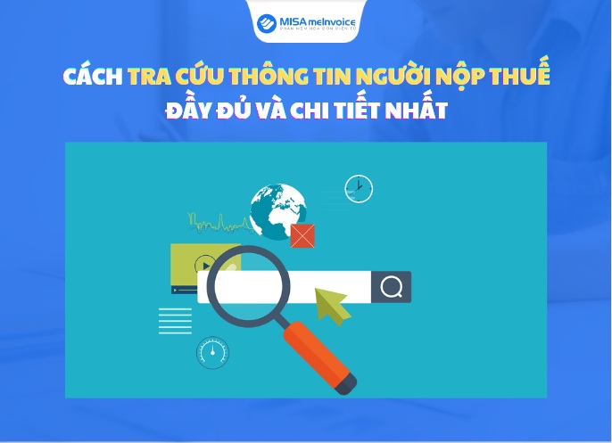 hướng dẫn cách tra cứu thông tin người nộp thuế