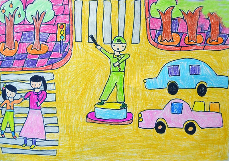 Những bức tranh về an toàn giao thông đẹp nhất