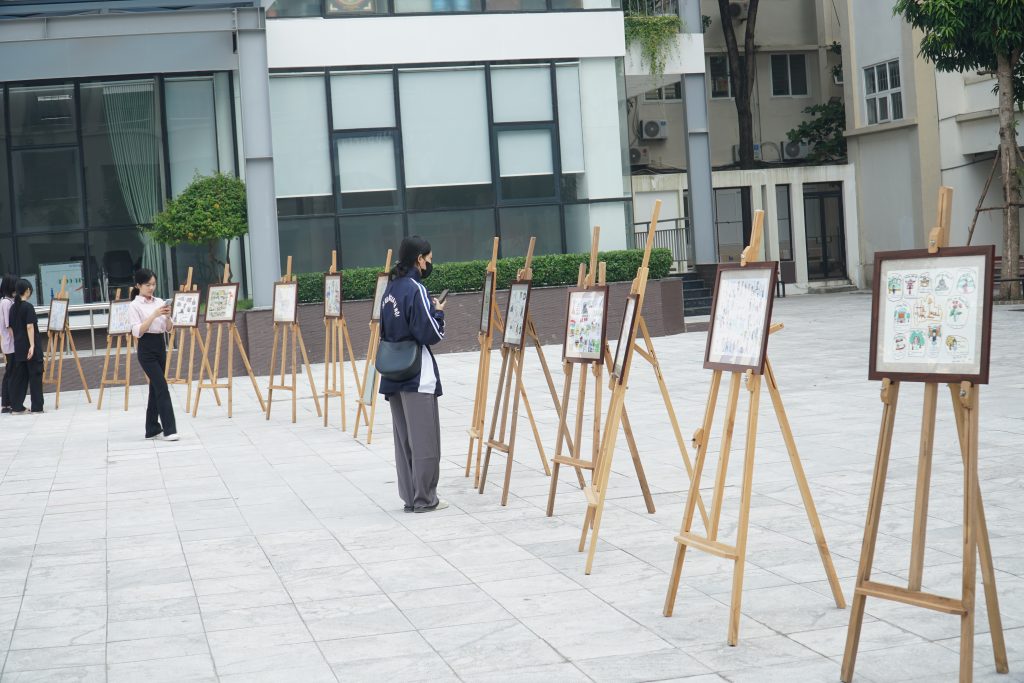 tranh ve ve ha noi cua hoc sinh 17