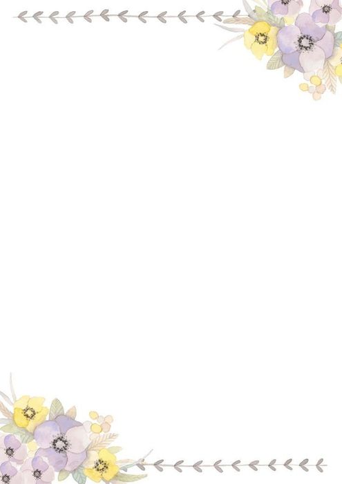 ve hoa trang tri goc giay don gian 19