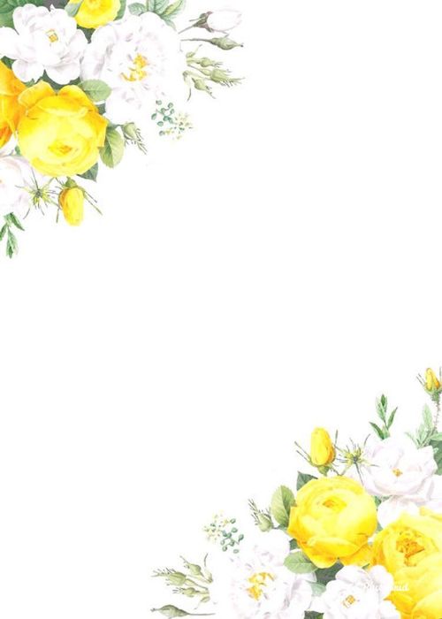 ve hoa trang tri goc giay don gian 2