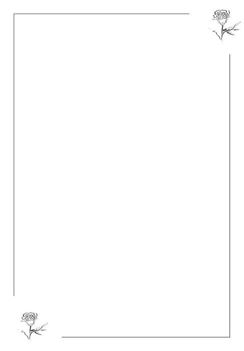 ve hoa trang tri goc giay don gian 34