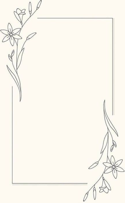 ve hoa trang tri goc giay don gian 36