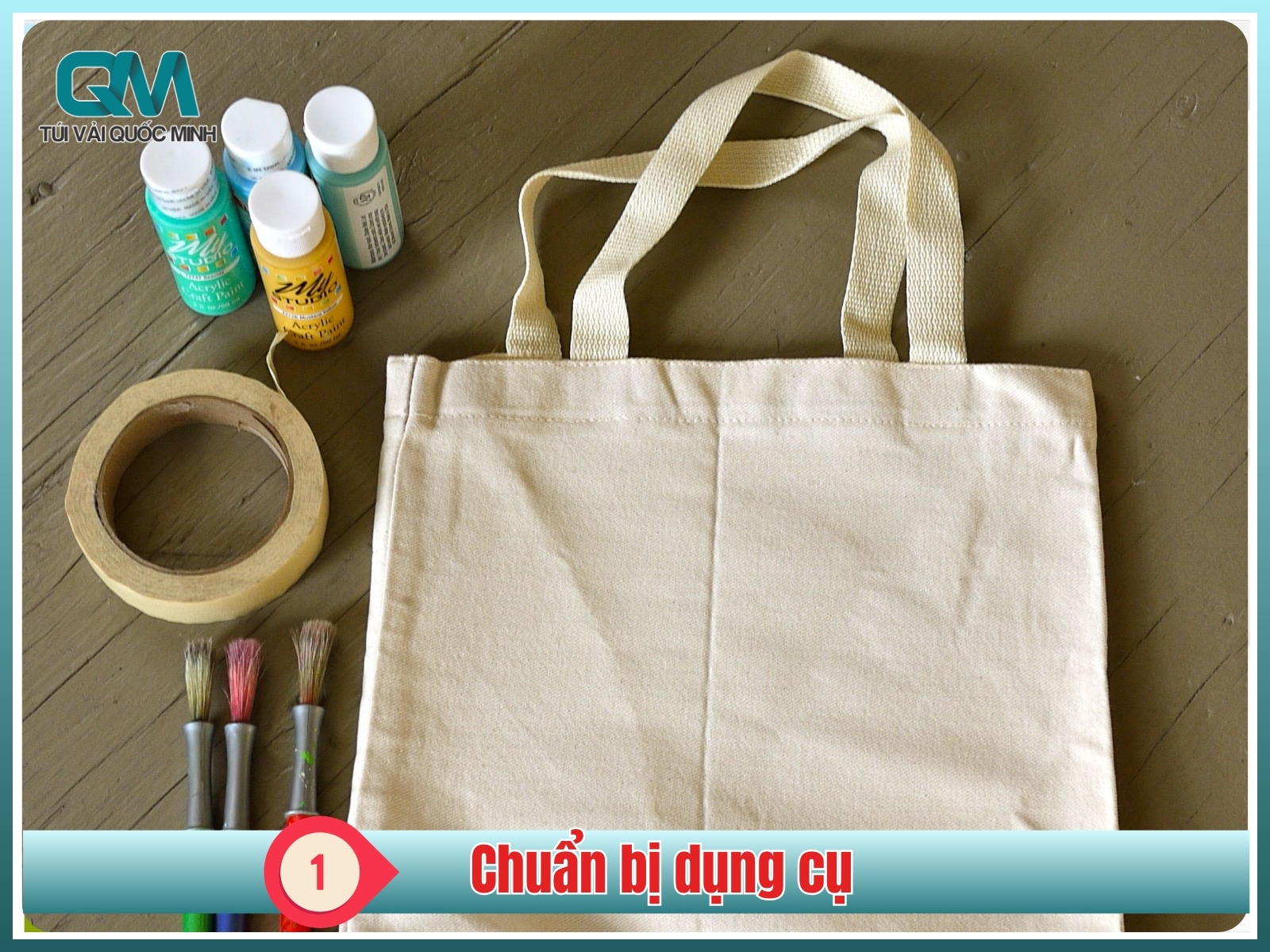 Bước 1: Chuẩn bị dụng cụ