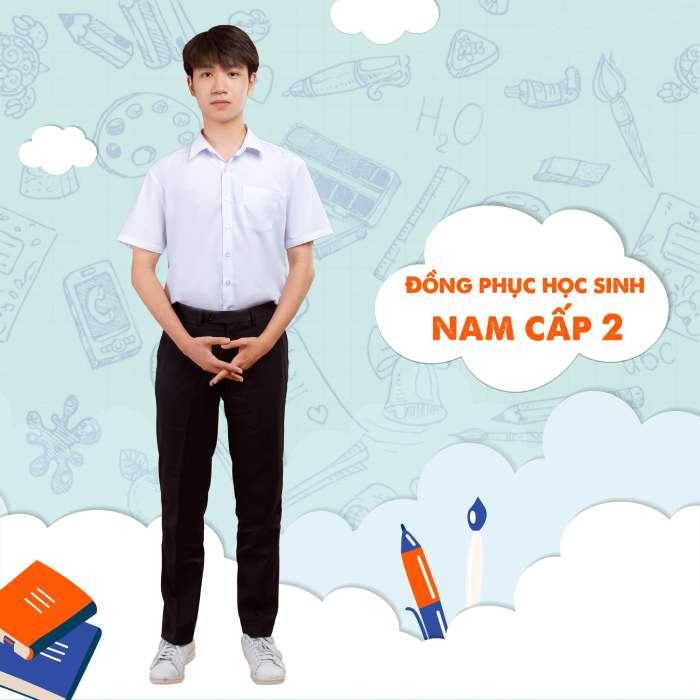 Mẫu đồng phục dành cho các bạn học sinh cấp 2