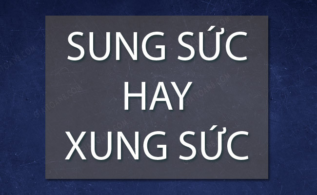 sung suc hay xung suc