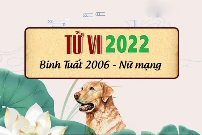 Tử vi tuổi Bính Tuất 2006 năm 2022 nữ mạng