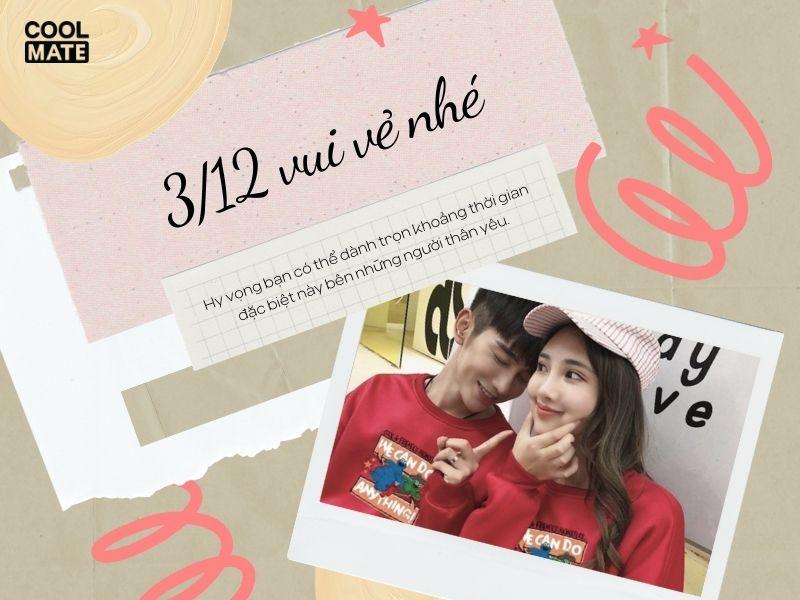 3rd December Sweater: Tặng áo sweater cho người yêu hoặc crush