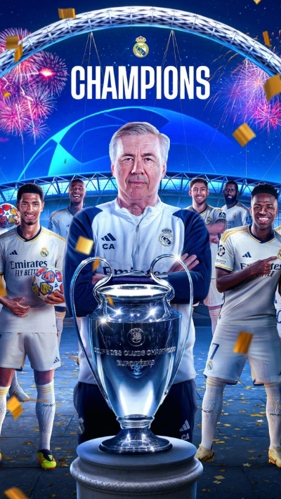 Hình nền Real Madrid vô địch Champions League 2017
