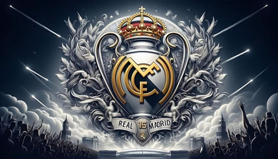 Wallpaper logo Real Madrid Full HD