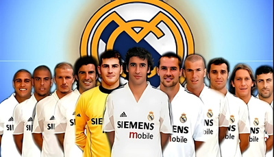 Ảnh Real Madrid giai đoạn Galacticos 1.0