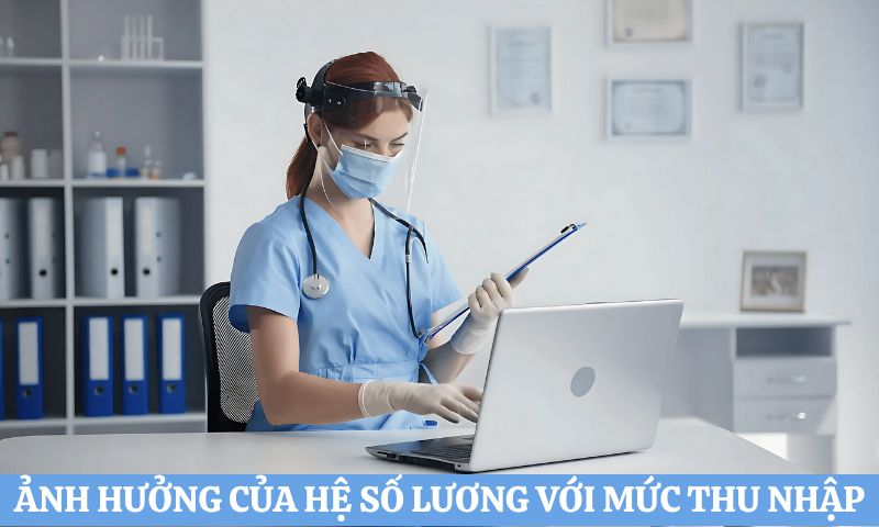 Ảnh hướng của Hệ số lương Cao đẳng Điều dưỡng