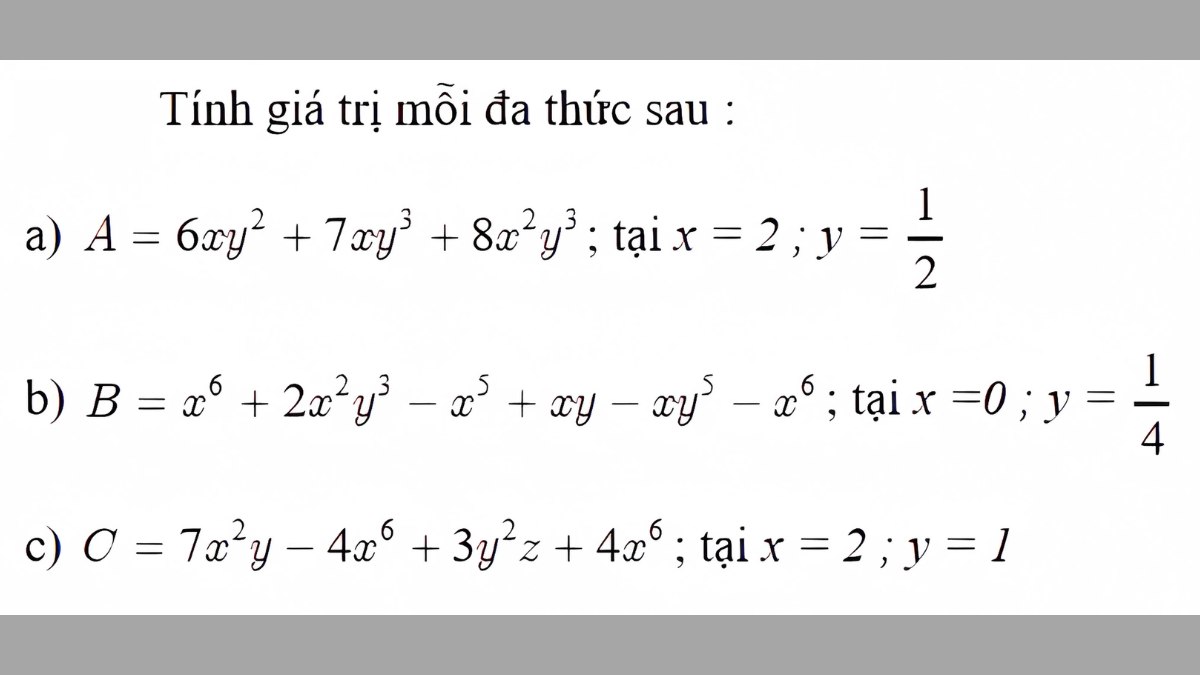 Bài tập ví dụ 1 về đa thức có lời giải (Hình 2)