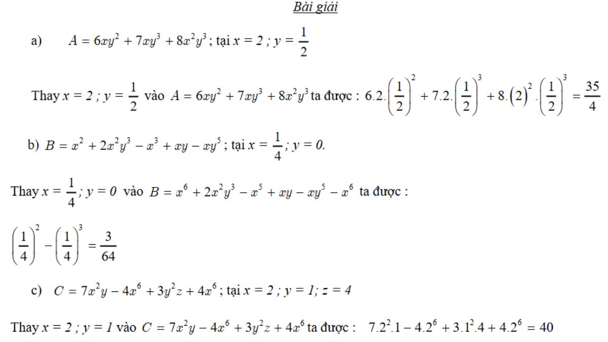 Bài tập ví dụ 1 về đa thức có lời giải (Hình 3)