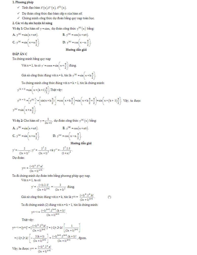 bai tap dao ham nang cao 13
