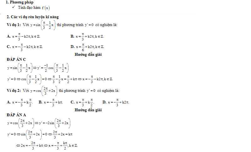 bai tap dao ham nang cao 9