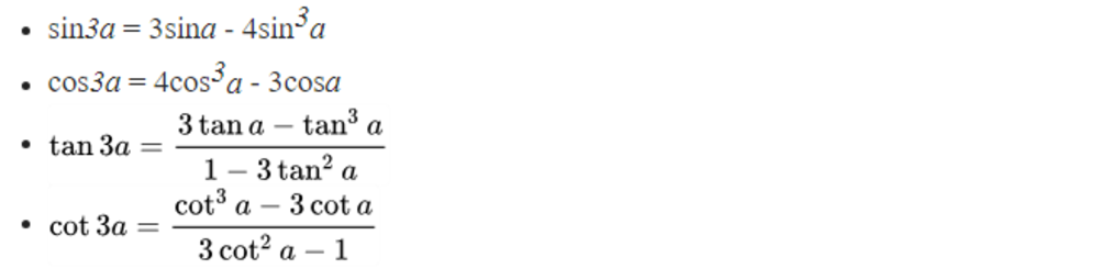 Công thức lượng giác