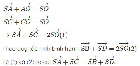 Vecto trong không gian lớp 11 - Bài giải
