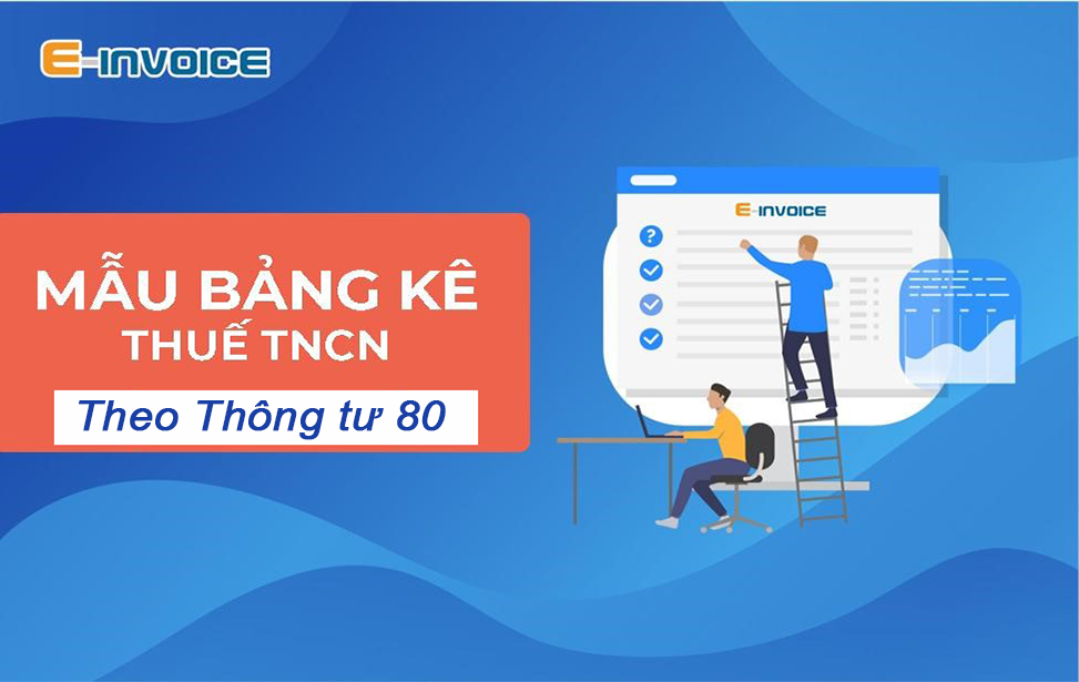 Mẫu bảng kê thuế thu nhập cá nhân theo thông tư 80