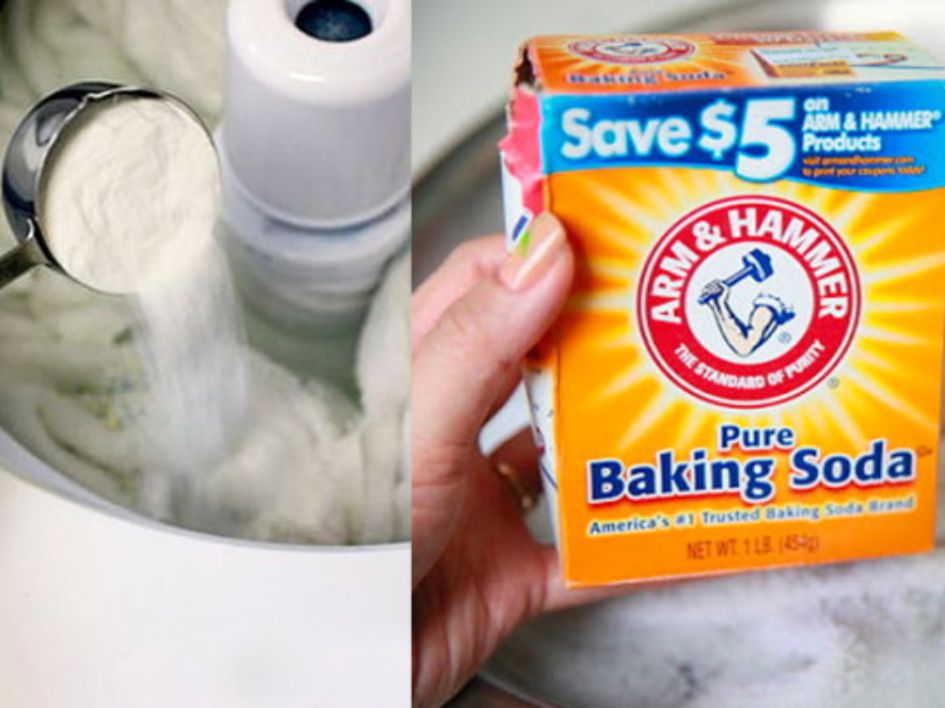 Dùng Baking Soda để tẩy vết bẩn trên quần áo