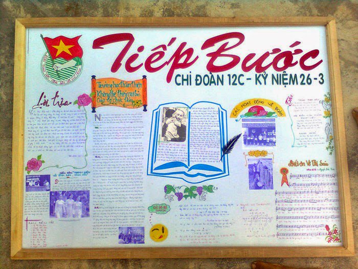 Lời ngỏ báo tường 26/3