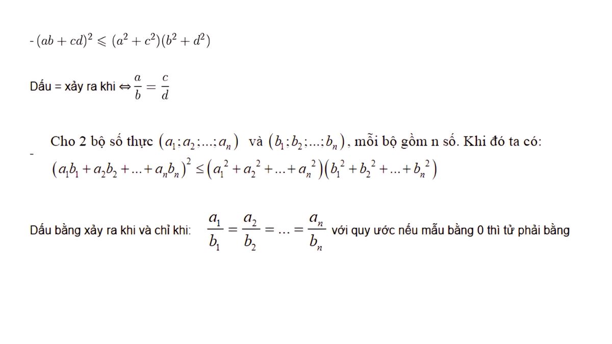 Bất đẳng thức Bu-nhi-a-cốp-xki