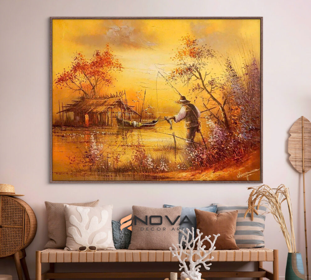 Mẫu khung tranh canvas