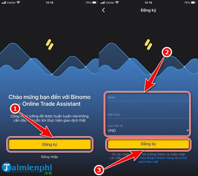 tao tai khoan binomo choi demo