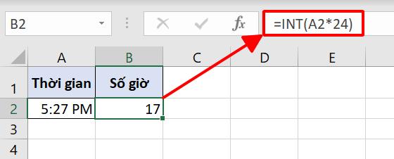 Hướng dẫn 3 cách chuyển đổi giờ ra số trong Excel đơn giản nhất