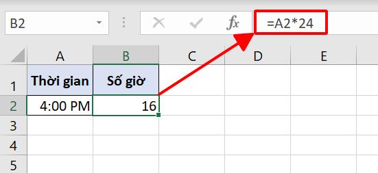 Hướng dẫn 3 cách chuyển đổi giờ ra số trong Excel đơn giản nhất